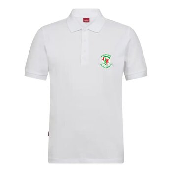 Engel Polo-Shirt EXTEND HV Grün-Weiß Werder – Weiß
