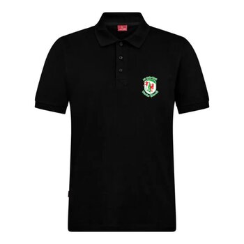 Engel Polo-Shirt EXTEND HV Grün-Weiß Werder – Schwarz